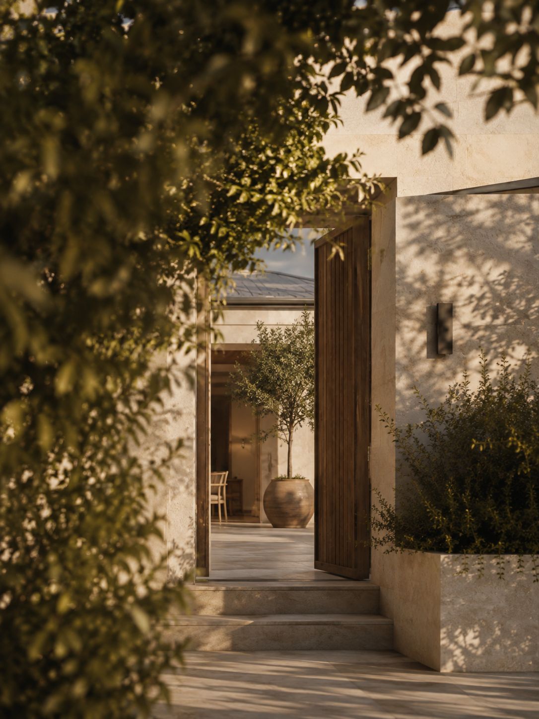 A private residence not offered through a public campaign